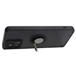 Kup Etui z uchwytem na palec Bizon Case Hybrid Ring do Motorola Moto G72 przydymione z czarną ramką - BIZ552 - {ean13} - Sklep Home Screen