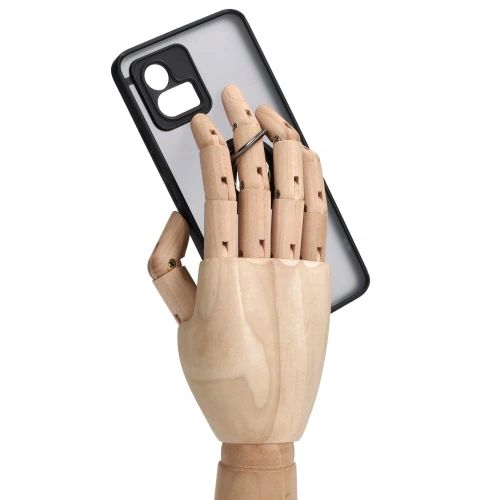 Kup Etui s úchytem na palec Bizon Case Hybrid Ring pro Motorola Moto G72 kouřové s černým rámem - BIZ552 - {ean13} - Sklep Home Screen