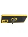 Buy Bizon Case Hybrid Ring Motorola Moto G72 smoky with a yellow frame - BIZ553 - {ean13} - Home Screen Store Europe