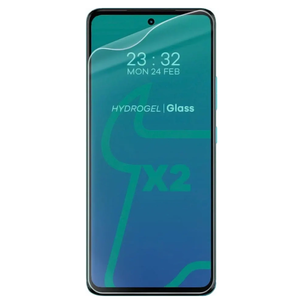 Folia hydrożelowa na ekran Bizon Glass Hydrogel do Moto G72 [2 PACK]