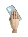 Buy Bizon Case Hybrid Ring Motorola Moto G72 smoky with a light blue frame - BIZ555 - {ean13} - Home Screen Store Europe