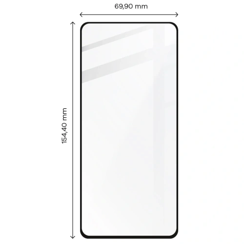 Kup Sklo tvrzené Bizon Glass Edge - [2 PACK] + ochrana na objektiv Moto G8 černé - BIZ558 - {ean13} - Sklep Home Screen