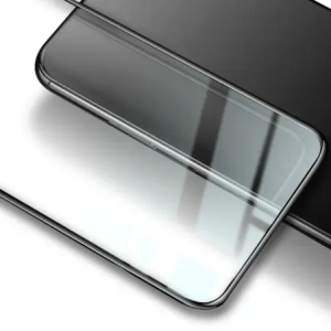 Kup Bizon Glass Edge edzett üveg - [2 PACK] + lencse védelem Moto G8 fekete - BIZ558 - {ean13} - Sklep Home Screen