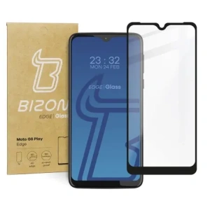 Kup Pancéřové sklo Bizon Glass Edge pro Moto G8 Play černé - BIZ559 - {ean13} - Sklep Home Screen