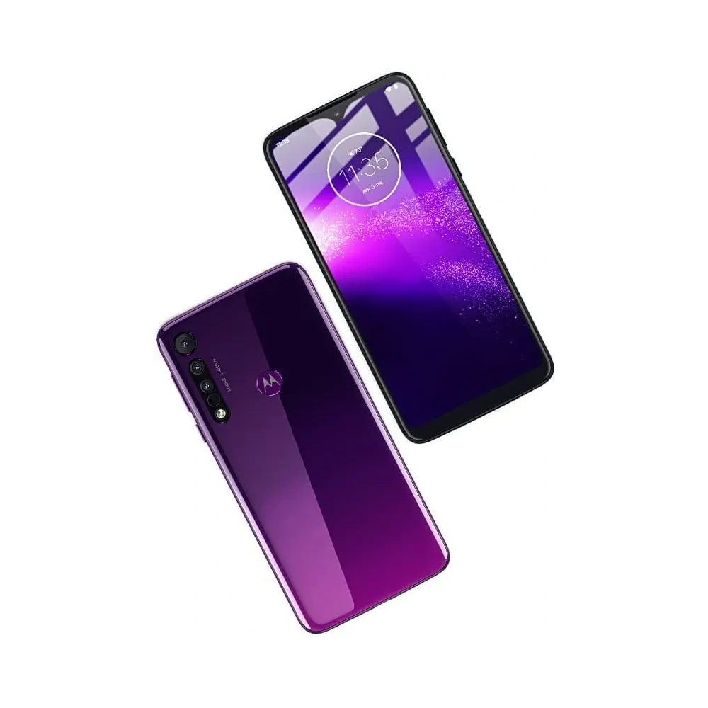 Szkło hartowane Bizon Glass Edge do Moto G8 Play czarne