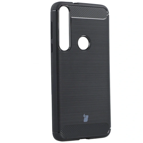 Kup Etui Bizon Case Carbon TPU do Moto G8 Play černé - BIZ560 - {ean13} - Sklep Home Screen