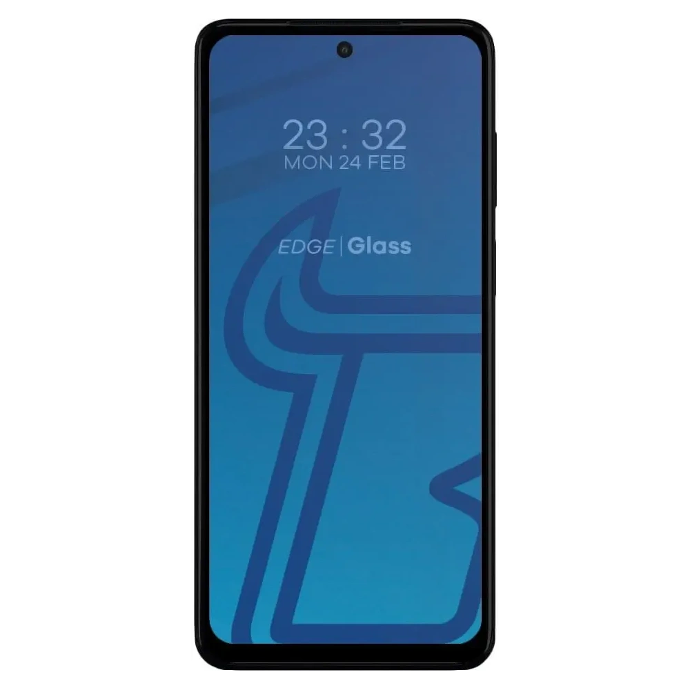 Szkło hartowane Bizon Glass Edge do Moto G52 / G82 czarne