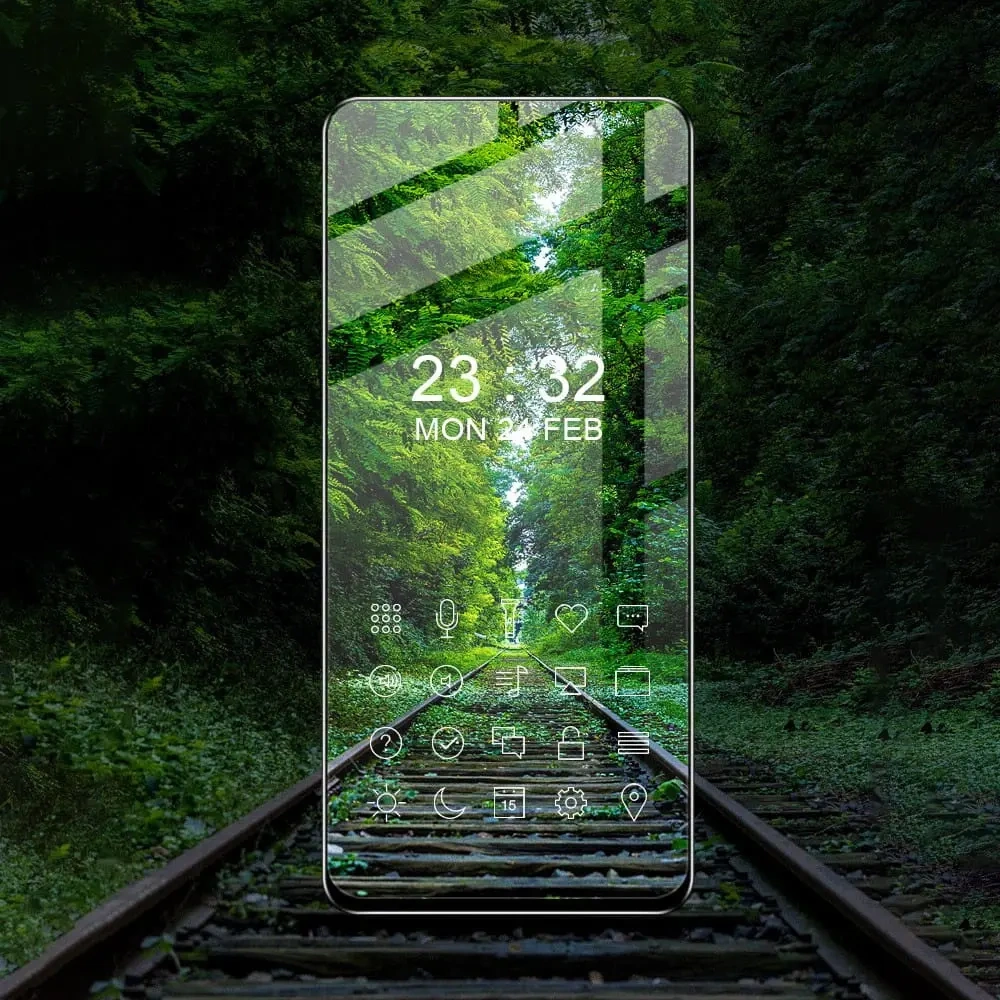 Szkło hartowane Bizon Glass Edge do Moto G52 / G82 czarne