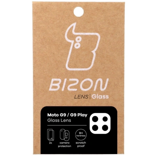 Buy Bizon Glass Lens Moto G9 / G9 Play [2 PACK] - BIZ563 - {ean13} - Home Screen Store Europe