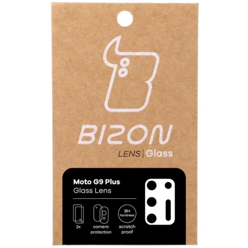 Kup Bizon Lentilă de Sticlă Moto G9 Plus [2 PACHET] - BIZ564 - {ean13} - Sklep Home Screen