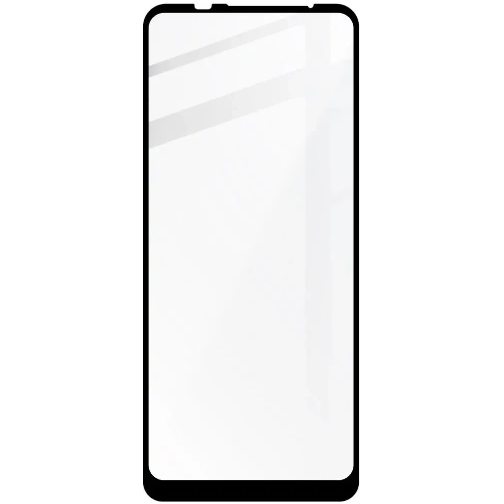 Szkło hartowane Bizon Glass Edge do Moto G9 Power czarne