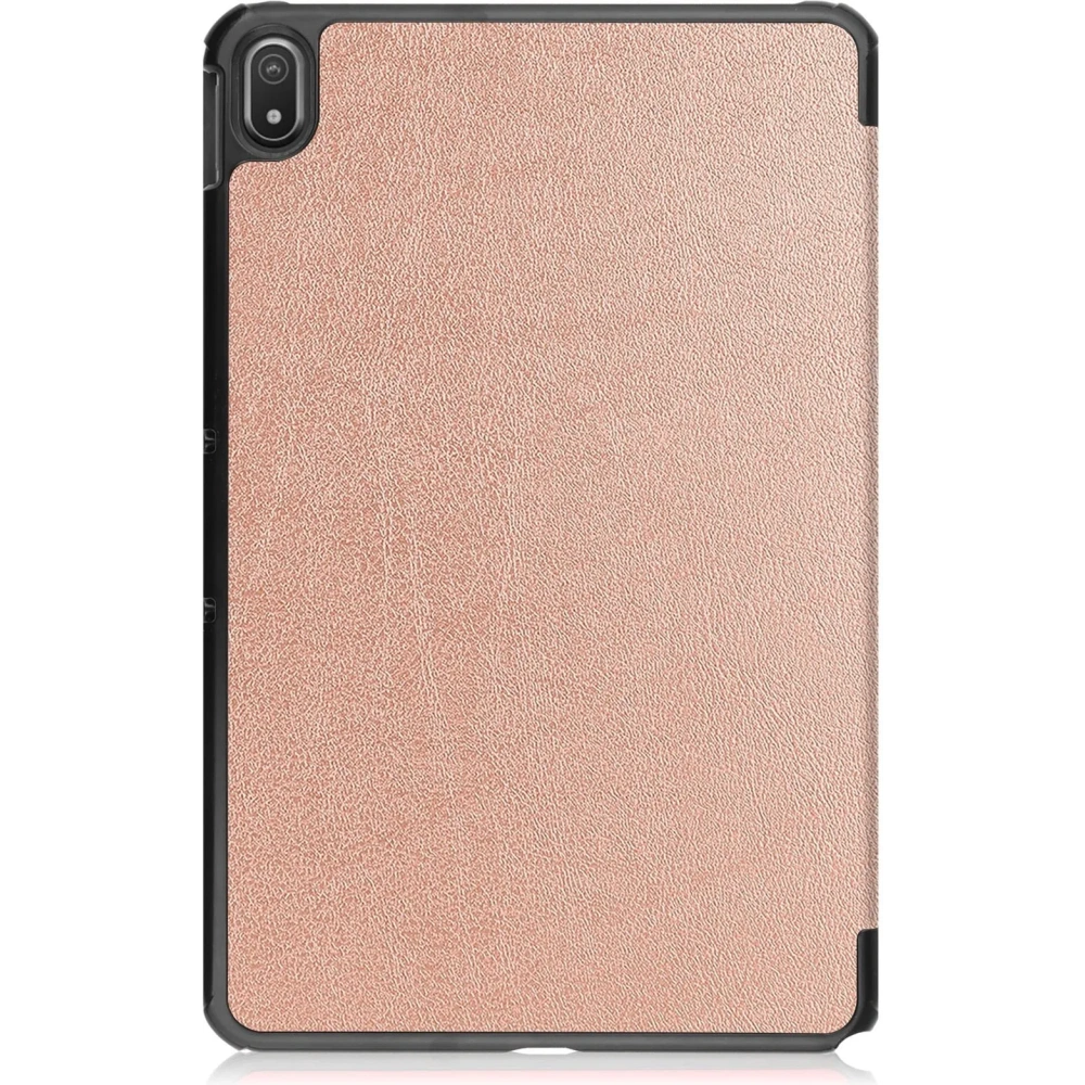 Etui Bizon Case Tab Croc do Nokia T20 różowozłote