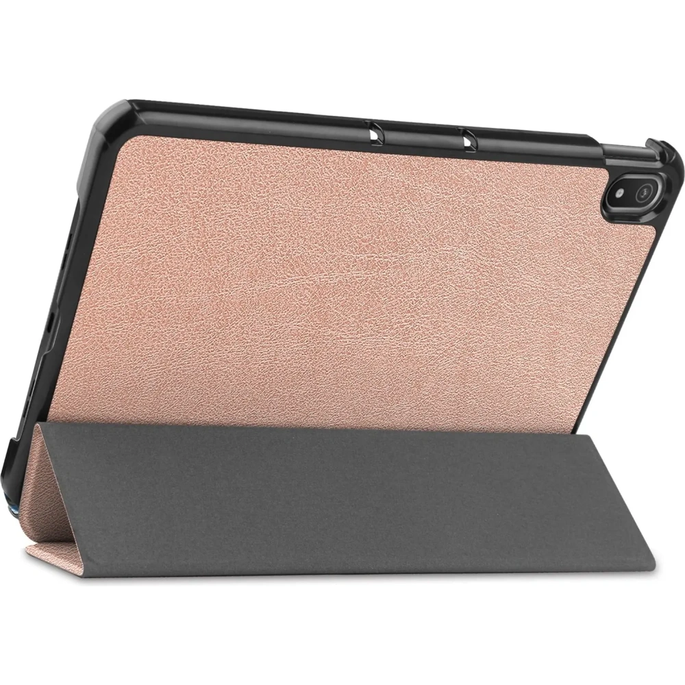 Etui Bizon Case Tab Croc do Nokia T20 różowozłote