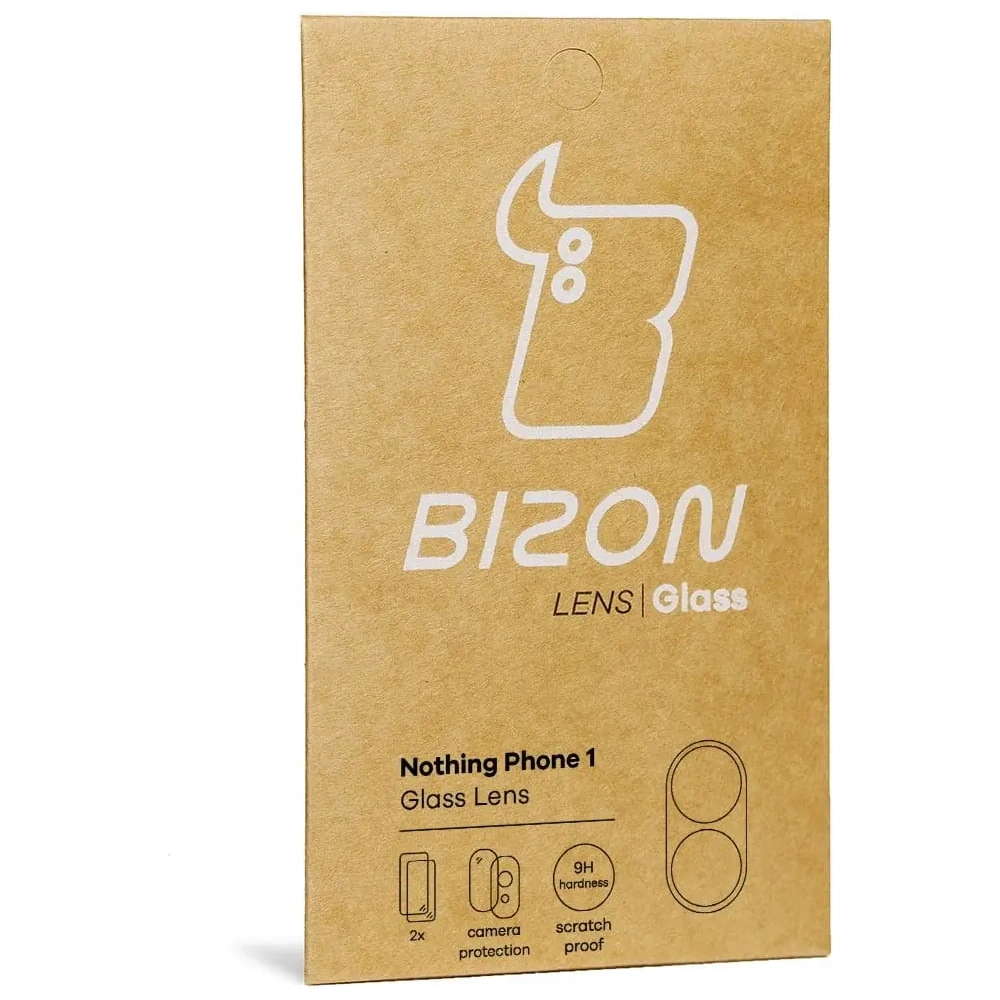 Szkło na aparat Bizon Glass Lens do Nothing Phone 1 [2 PACK]