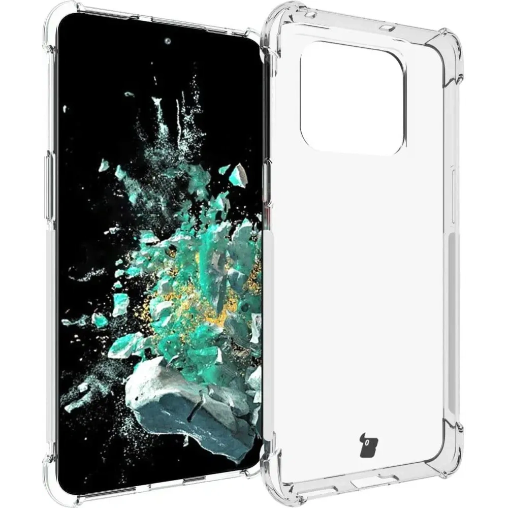 Etui + 2x szkło na ekran Bizon Case Clear Pack do OnePlus 10T przezroczyste