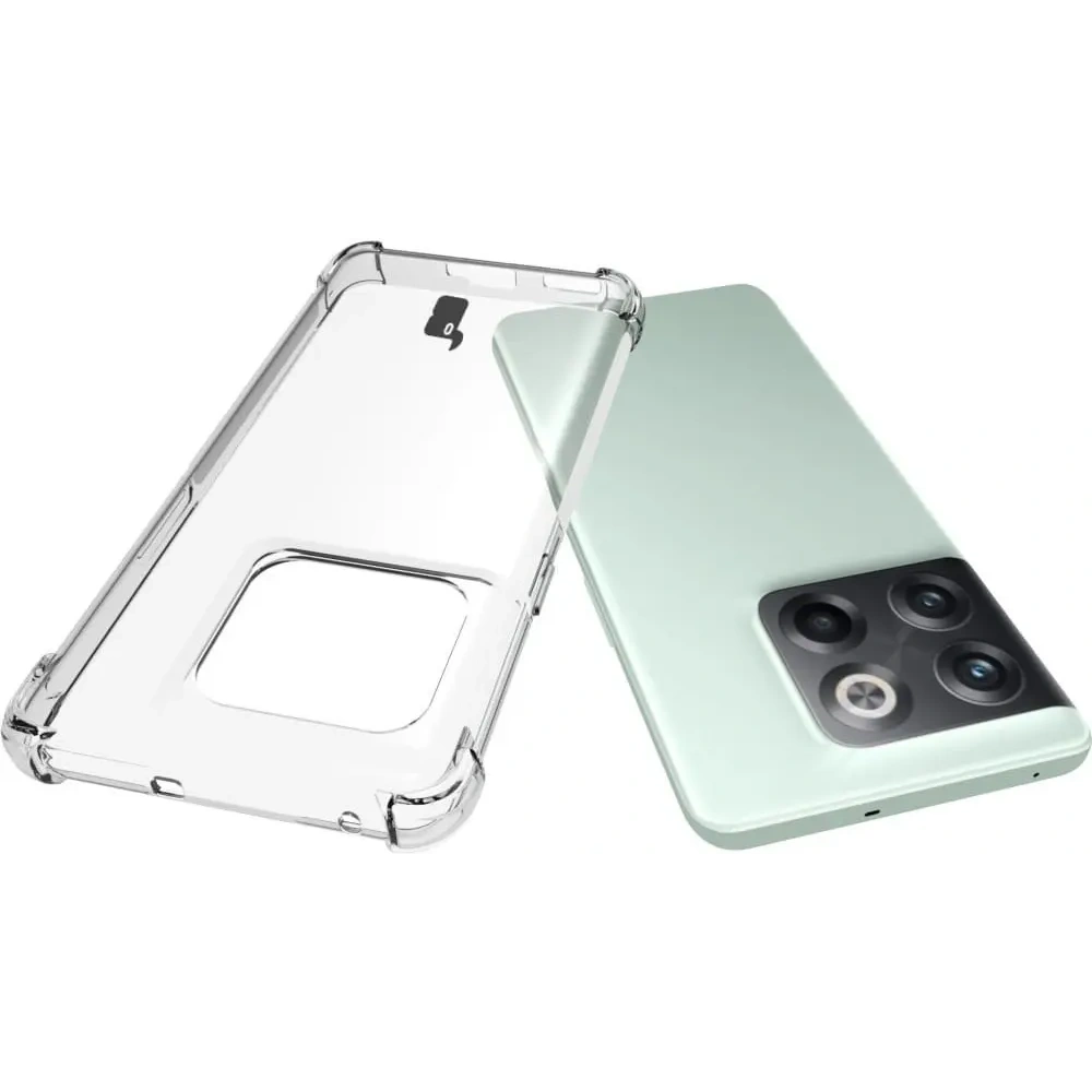 Etui + 2x szkło na ekran Bizon Case Clear Pack do OnePlus 10T przezroczyste
