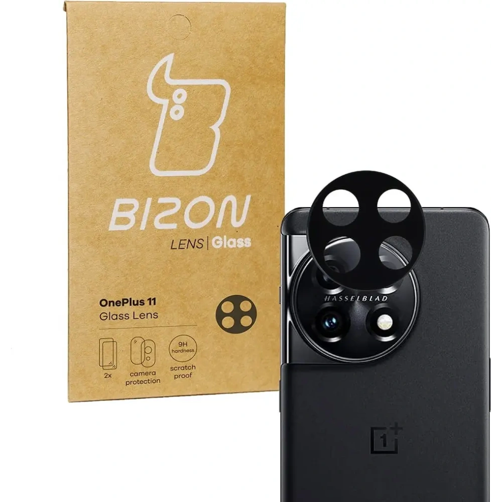 Szkło na aparat Bizon Glass Lens do OnePlus 11 [2 PACK]