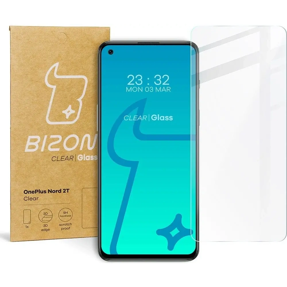 Szkło hartowane Bizon Glass Clear do OnePlus Nord 2T 