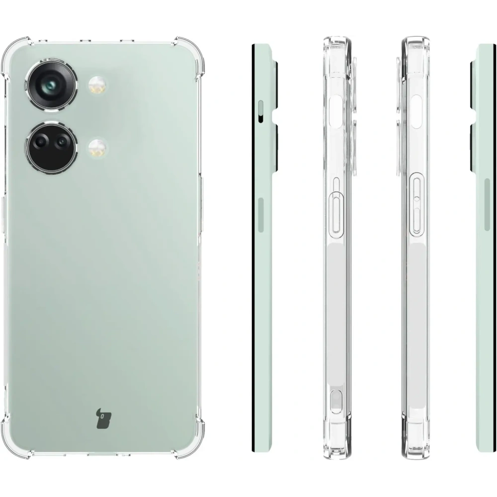 Elastyczne etui Bizon Case Salpa do OnePlus Nord 3 przezroczyste