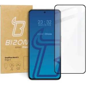 Kup Szkło hartowane Bizon Glass Edge 2 do OnePlus Nord 3 czarne - BIZ584 - {ean13} - Sklep Home Screen