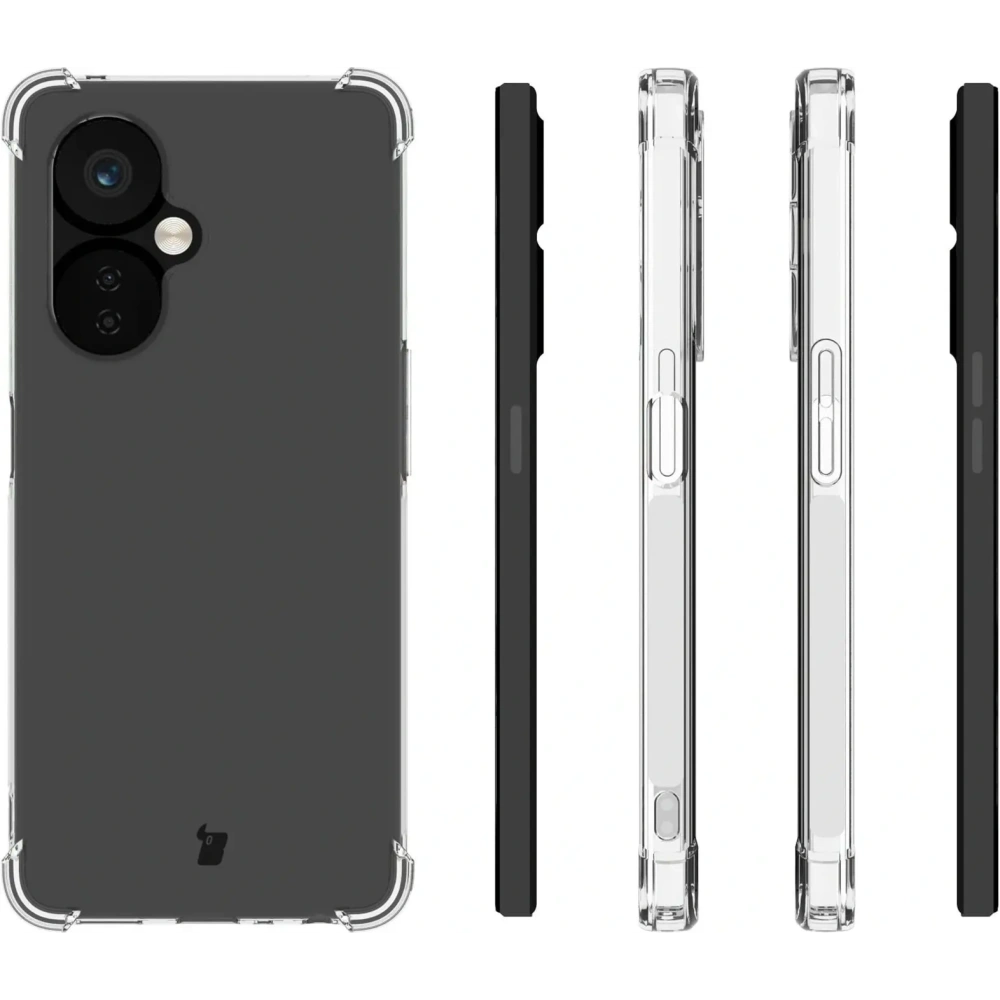 Elastyczne etui Bizon Case Salpa do OnePlus Nord CE 3 Lite przezroczyste