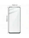 Kup Bizon Glas Edge gehärtetes Glas - [2 PACK] + Linsenschutz Oppo A54 5G / A74 5G schwarz - BIZ593 - {ean13} - Sklep Home Screen