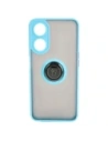 Kup Bizon Case Hybrid Ring Oppo A78 5G fumuriu cu un cadru de culoare albastru deschis - BIZ595 - {ean13} - Sklep Home Screen
