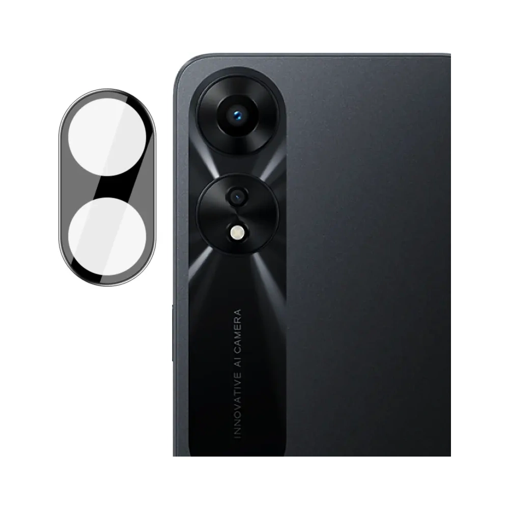 Szkło na aparat Bizon Glass Lens do Oppo A78 [2 PACK]