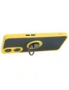 Buy Bizon Case Hybrid Ring Oppo A78 5G smoky with a yellow frame - BIZ597 - {ean13} - Home Screen Store Europe