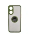 Buy Bizon Case Hybrid Ring Oppo A78 5G smoky with a green frame - BIZ598 - {ean13} - Home Screen Store Europe