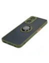 Kup Bizon Case Hybrid Ring Oppo A78 5G fumuriu cu un cadru verde - BIZ598 - {ean13} - Sklep Home Screen