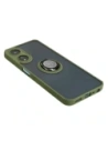 Kup Bizon Case Hybrid Ring Oppo A78 5G rauchig mit grünem Rahmen - BIZ598 - {ean13} - Sklep Home Screen