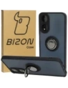 Bizon Case Hybrid Ring Oppo A78 5G smoky with a black frame