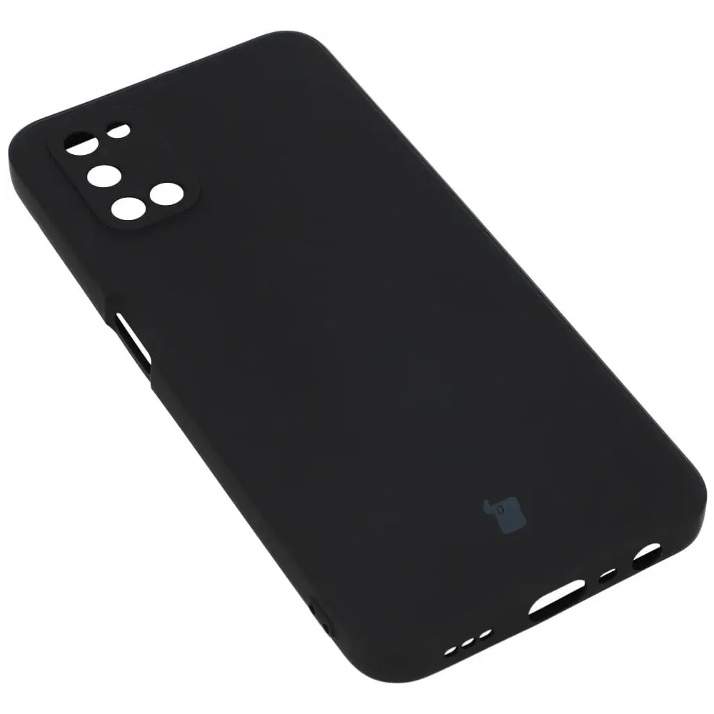 Etui Bizon Case Silicone do Oppo A52 / A72 / A92 czarne