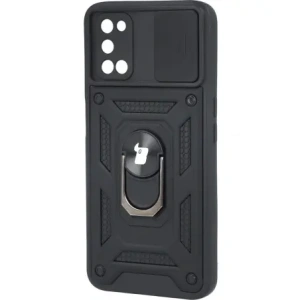 Bizon Case CamShield Ring für Oppo A52/A72/A92 schwarz