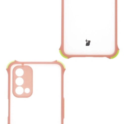 Kup Bizon Case AntiShock Hybrid Oppo A93 5G / OnePlus Nord N200 5G hellrosa - BIZ605 - {ean13} - Sklep Home Screen