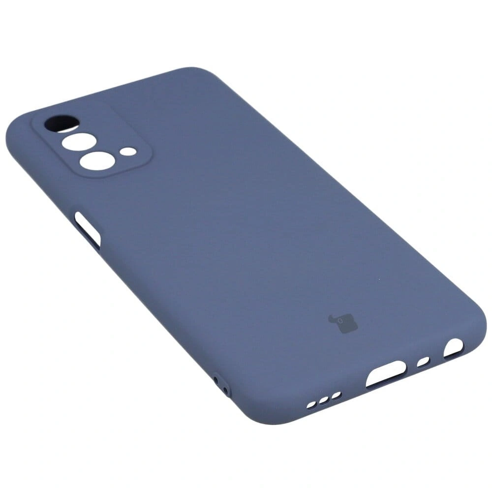 Etui Bizon Case Silicone do Oppo A93 5G szare