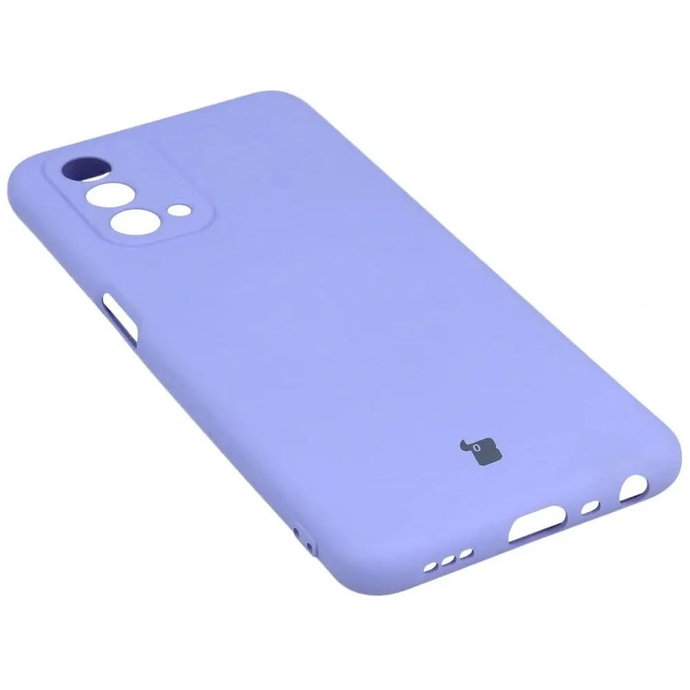 Etui Bizon Case Silicone do Oppo A93 5G jasnofioletowe