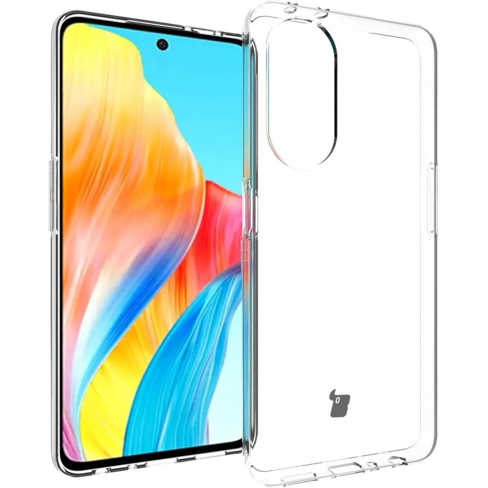 Elastyczne etui Bizon Case Salpa do Oppo A98 5G przezroczyste
