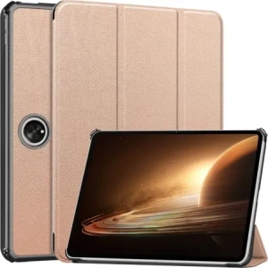 Bizon Case Tab Croc Oppo Pad 2 / OnePlus Pad rose gold