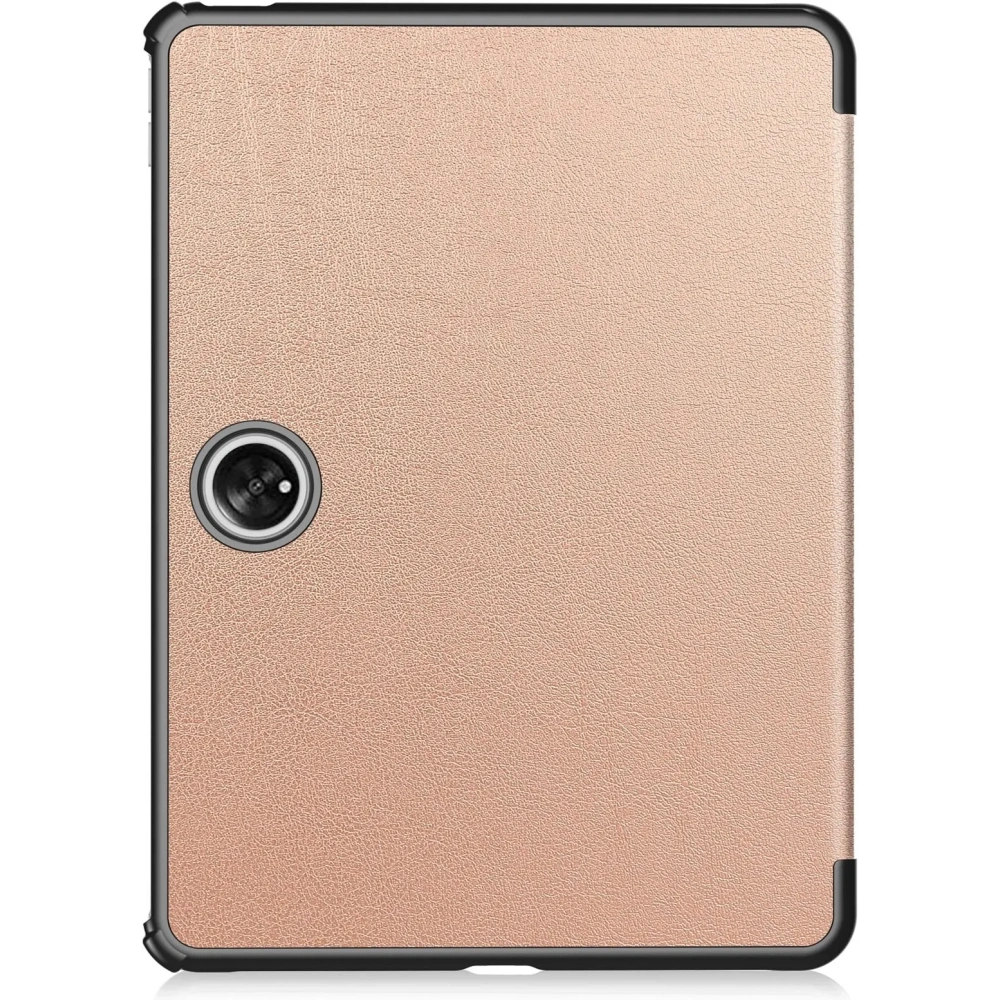 Etui Bizon Case Tab Croc do Oppo Pad 2 / OnePlus Pad różowozłote