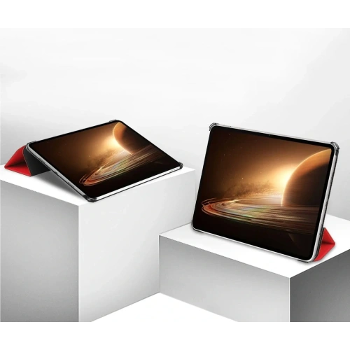 Kup Caz Bizon Tab Croc Oppo Pad 2 / OnePlus Pad roșu - BIZ628 - {ean13} - Sklep Home Screen