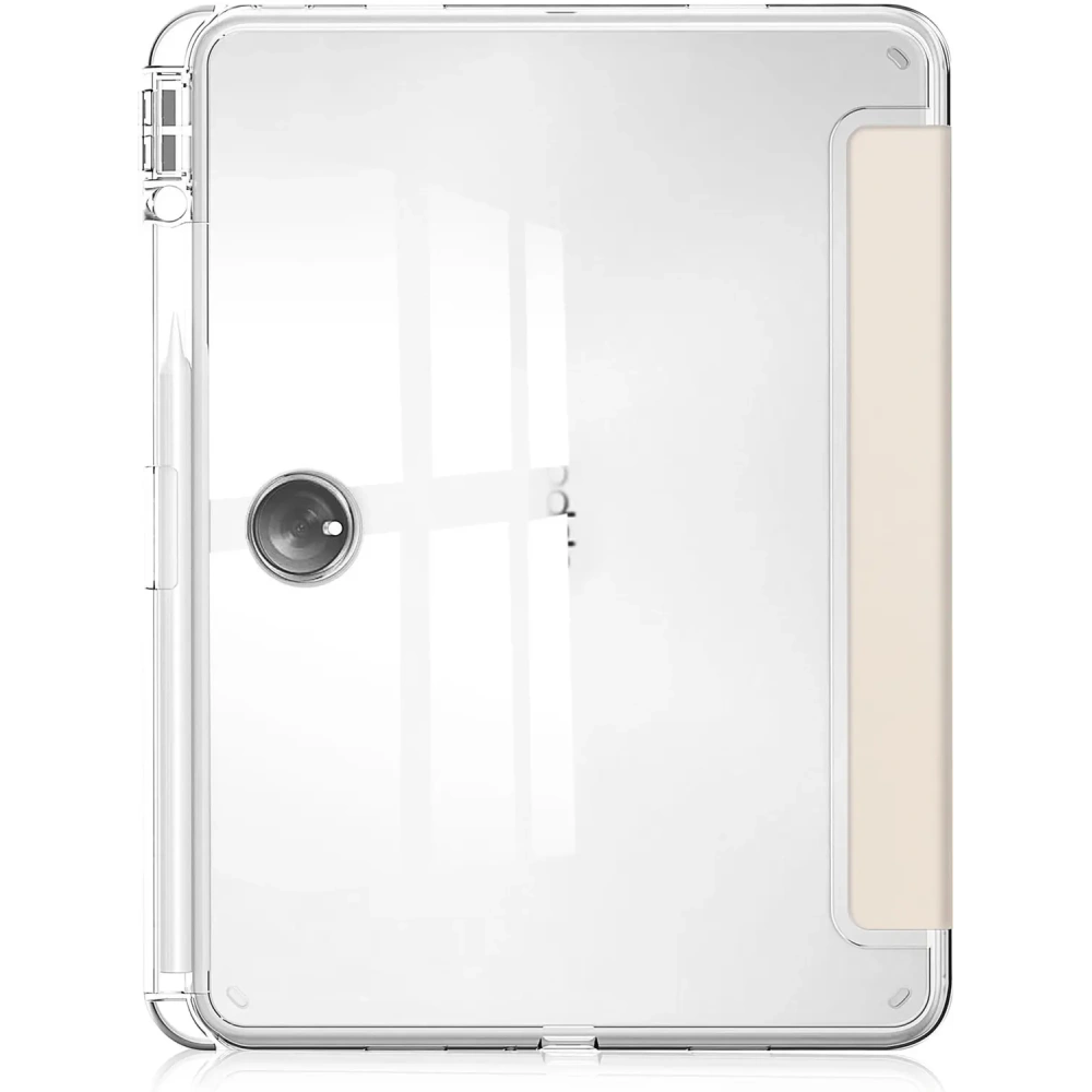 Etui Bizon Case Tab Clear Satin do Oppo Pad 2 / OnePlus Pad beżowe