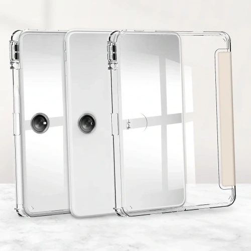Kup Etui Bizon Case Tab Clear Satin do Oppo Pad 2 / OnePlus Pad beżowe - BIZ632 - {ean13} - Sklep Home Screen