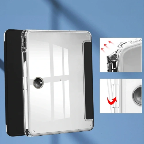 Kup Bizon Case Tab Clear Satin Oppo Pad 2 / OnePlus Pad fekete - BIZ633 - {ean13} - Sklep Home Screen