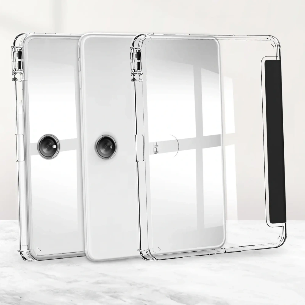 Etui Bizon Case Tab Clear Satin do Oppo Pad 2 / OnePlus Pad czarne