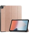 Etui Bizon Case Tab Croc do OPPO Pad Air różowozłote