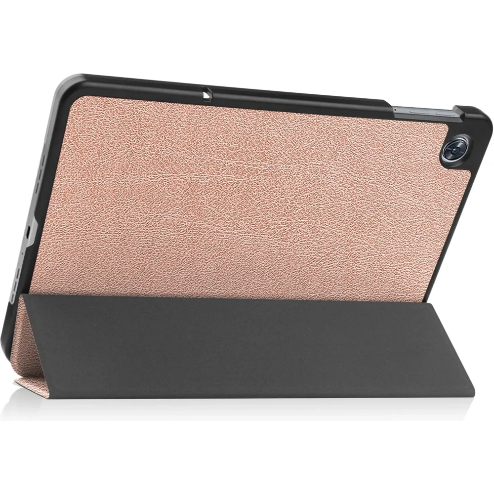 Etui Bizon Case Tab Croc do OPPO Pad Air różowozłote