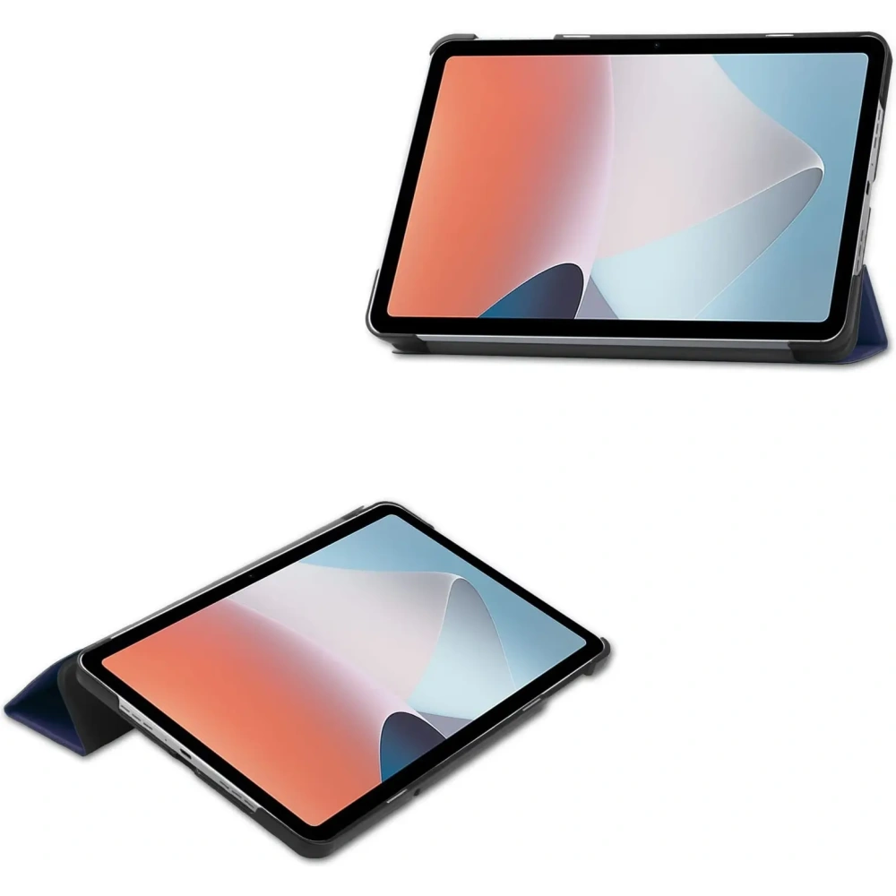 Etui Bizon Case Tab Croc do OPPO Pad Air granatowe