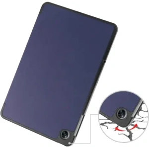 Bizon Case Tab Croc OPPO Pad Air marineblau